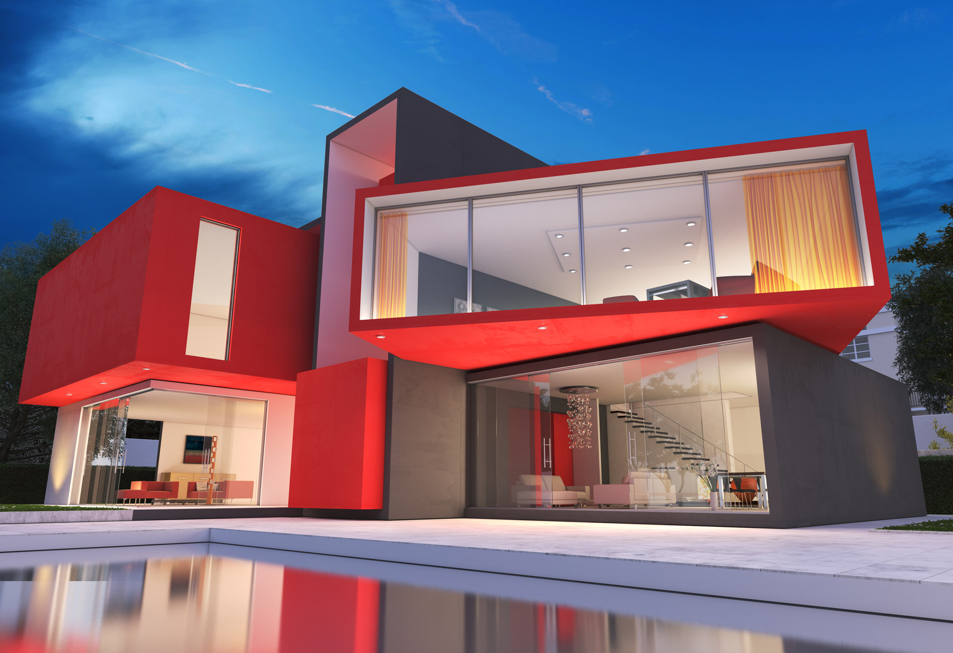 ORRA abstract home architecture